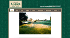 Desktop Screenshot of kimballgolfclub.com